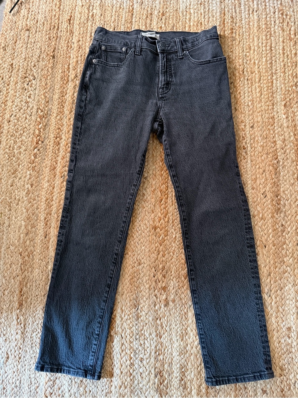 Madewell Women’s Vintage Charcoal Straight Jeans